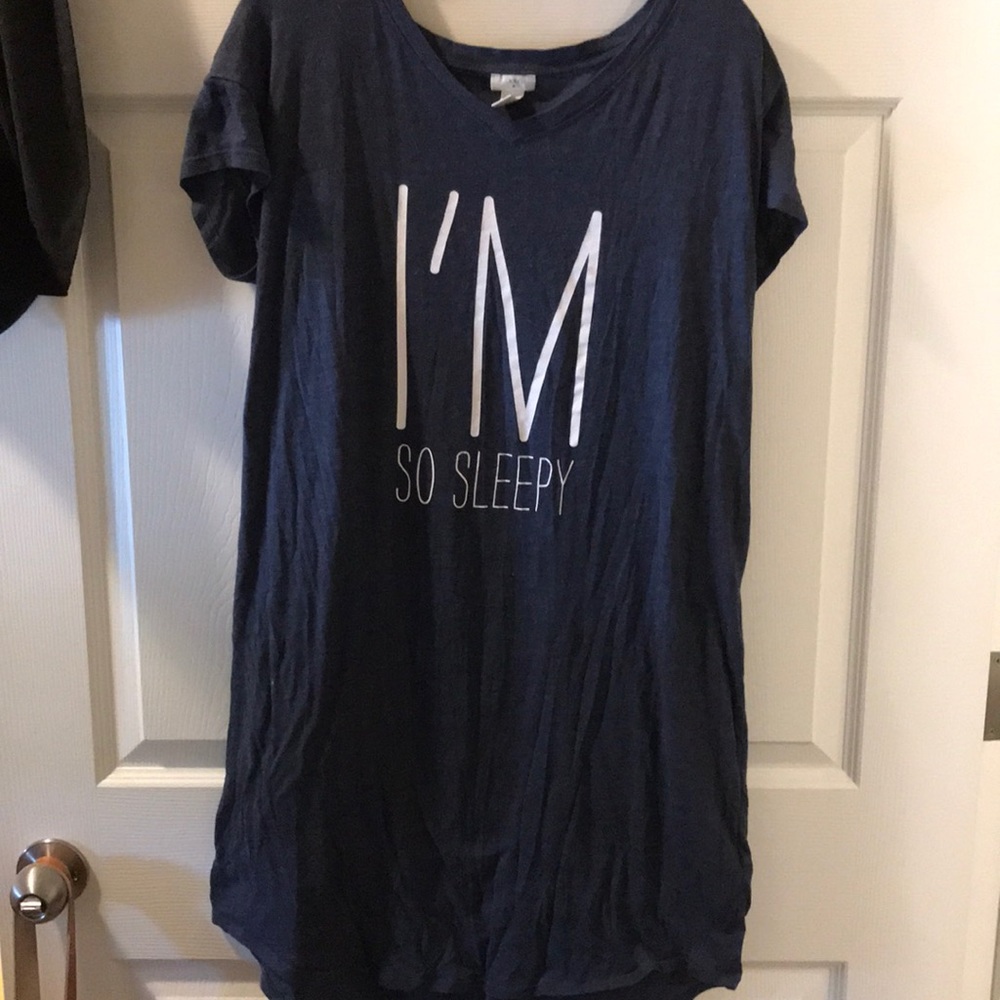 Navy aleeep dress